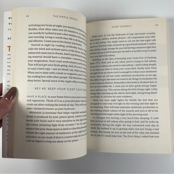 ๐ 3/$25 The Ripple Effect | Paperback Book - Picture 5 of 6